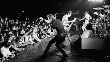 The Clash Performing on Stage