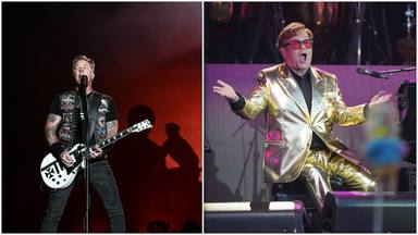 Así ha versionado Metallica a Elton John en el homenaje más especial al artista