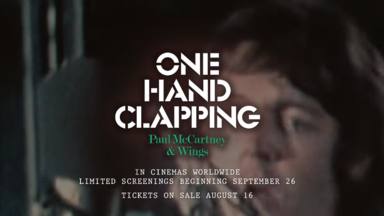 Así será el documental 'One Hand Clapping' de Paul McCartney & Wings: en cines el próximo 26 de septiembre