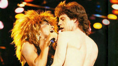 Mick Jagger y Tina Turner
