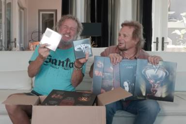 Unboxing de Van Halen: Sammy Hagar y Michael Anthony te muestran en profundidad 'The Collection II'