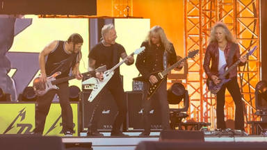 Metallica se trae a uno de los invitados que más les inspiran al escenario: así han tocado juntos
