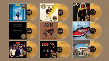 Vinilos dorados para celebrar medio siglo de rock: ya puedes comprar esta reedición de los discos de AC/DC