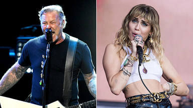 Metallica y Miley Cyrus hacen equipo: así suenan tocando “Nothing Else Matters” juntos