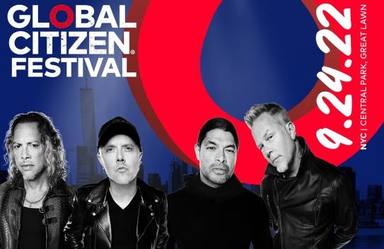 Metallica, el fin de fiesta más esperado en el Global Citizen Festival de Nueva York