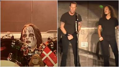 Ven la luz las primeras imágenes en 4K del legendario concierto de Joey Jordinson (Slipknot) con Metallica
