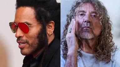 La bronca de Robert Plant a Lenny Kravitz: “Me asustó y pasé vergüenza”