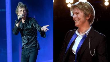 La divertida imitación que David Bowie hizo de Mick Jagger (The Rolling Stones) en 2002