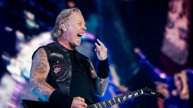 James Hetfield (Metallica) se sincera: escribe riffs cuando está feliz y letras cuando está triste