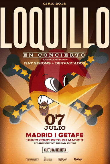 LOQUILLO, único concierto en Madrid