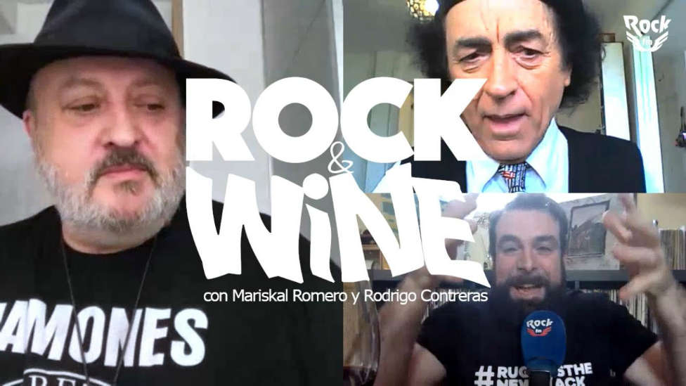 Sacha Hormaechea en Rock & Wine en casa con Rodrigo Contreras y Mariskal Romero