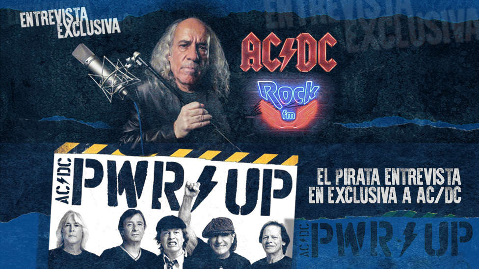 La entrevista definitiva de El Pirata a Angus Young (AC/DC), en exclusiva para RockFM