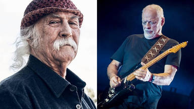 David Crosby (The Byrds) revela lo que piensa sobre David Gilmour (Pink Floyd): "Se merece todos mis respetos"