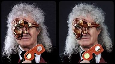 Brian May (Queen) se pasa al "steampunk" para anunciar la salida de su último invento