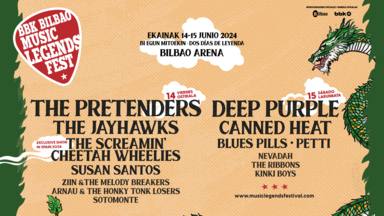 Deep Purple o The Pretenders: el BBK Bilbao Music Legends cierra su cartel para su edición de 2024