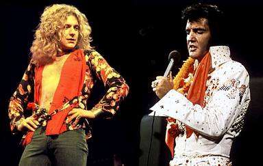 Robert Plant y Elvis